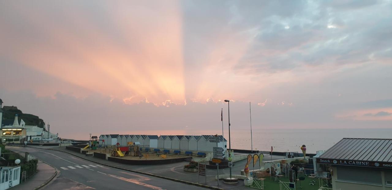 L'Huitriere Hotel Quiberville Eksteriør billede