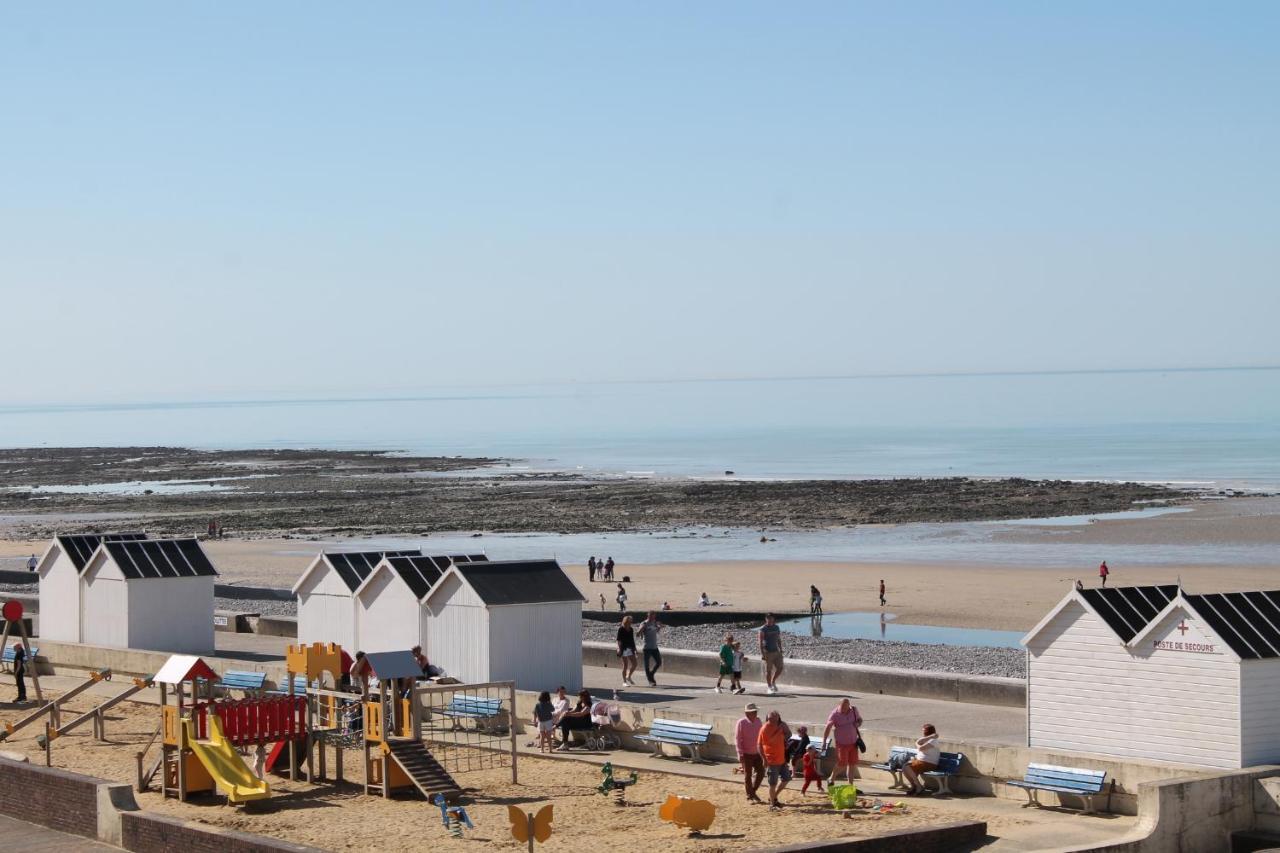 L'Huitriere Hotel Quiberville Eksteriør billede