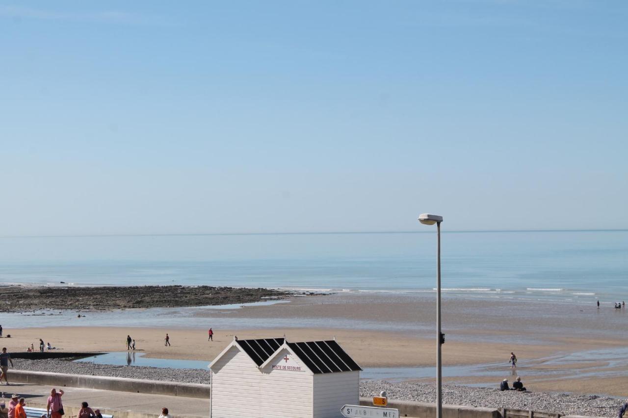 L'Huitriere Hotel Quiberville Eksteriør billede