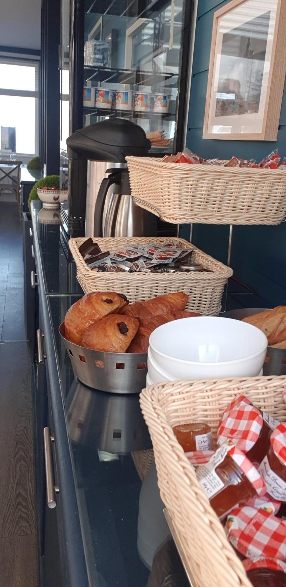 L'Huitriere Hotel Quiberville Eksteriør billede