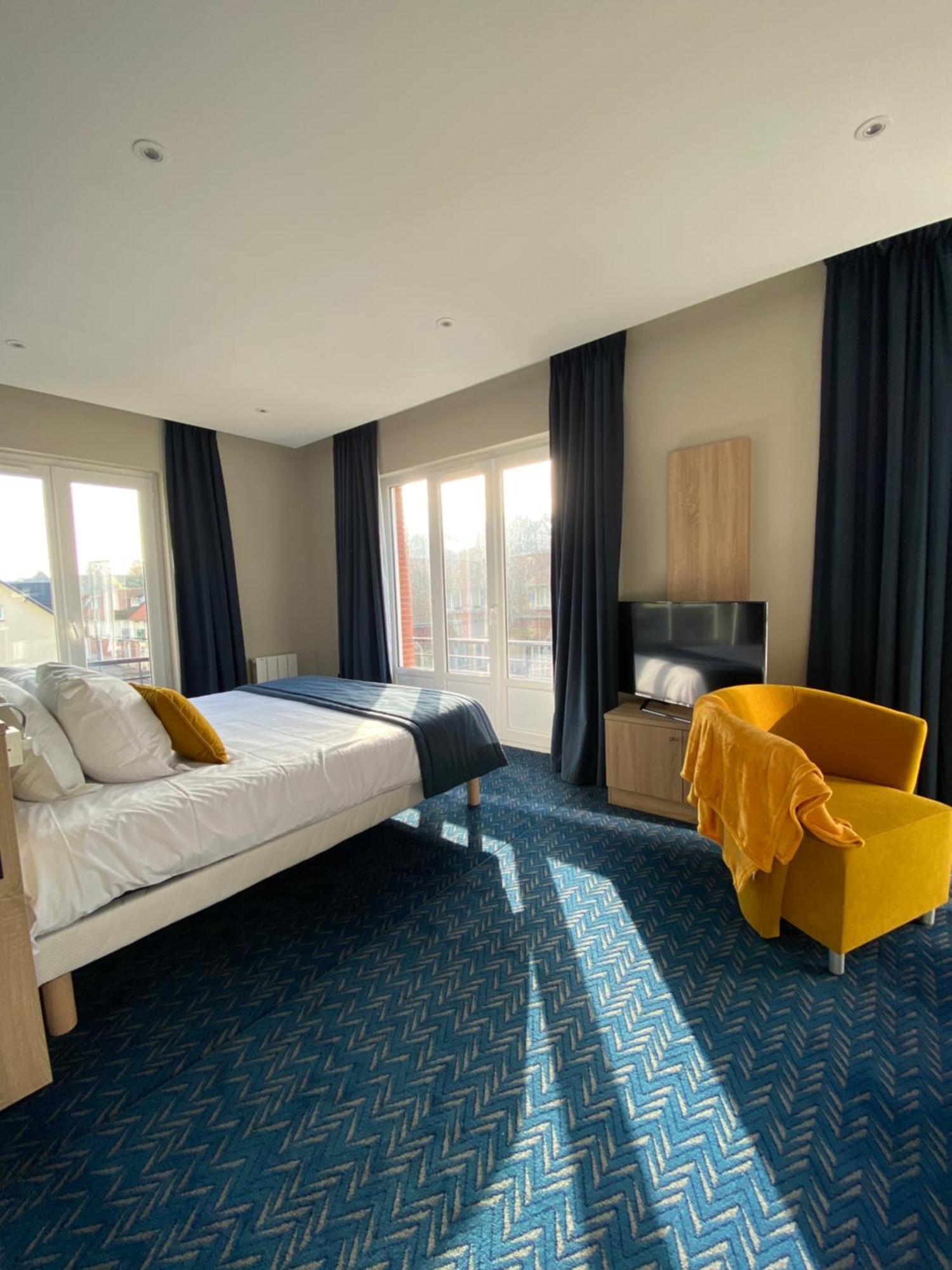 L'Huitriere Hotel Quiberville Eksteriør billede