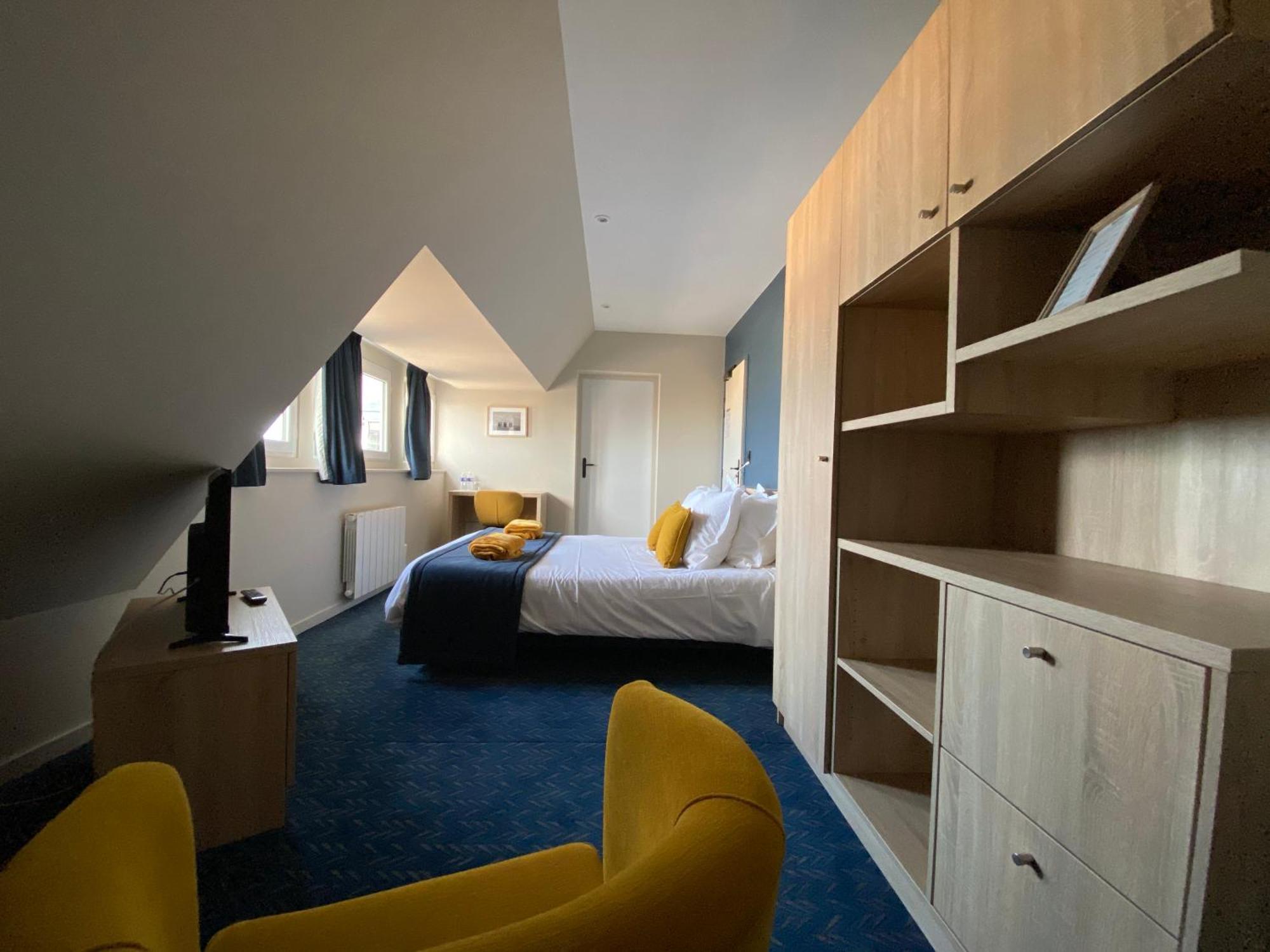 L'Huitriere Hotel Quiberville Eksteriør billede