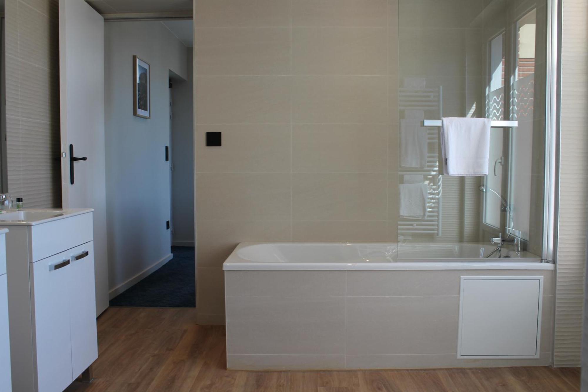 L'Huitriere Hotel Quiberville Eksteriør billede